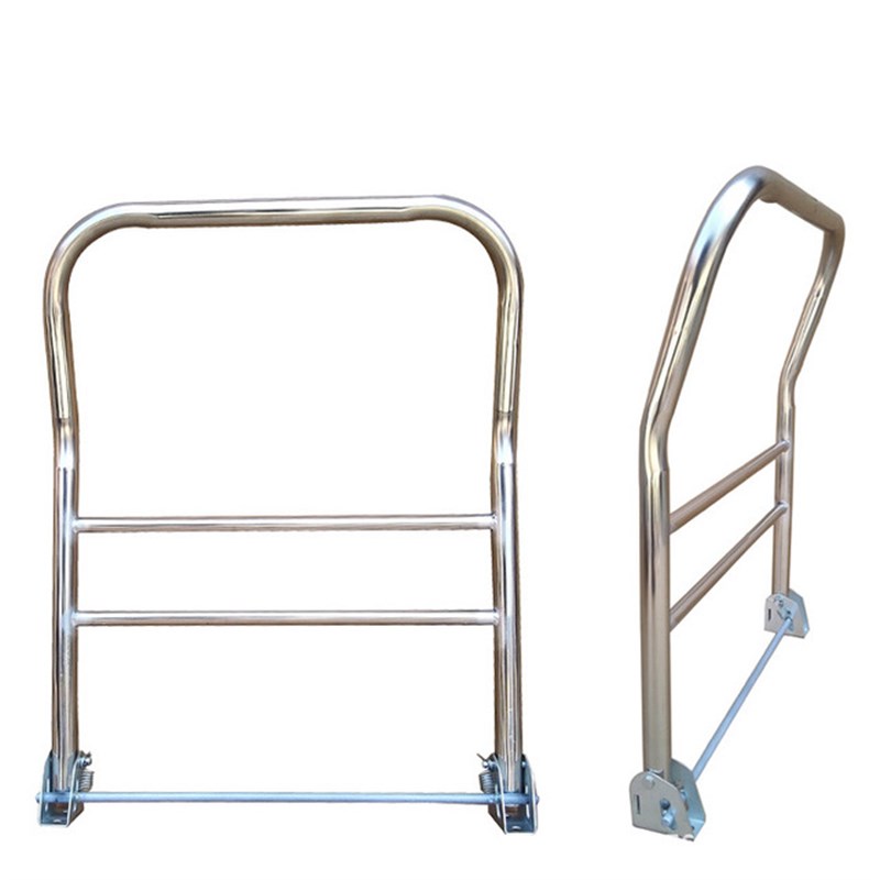 304不锈钢U型平板推车手把固定配件弯管弯头加工管径25&32L型定制