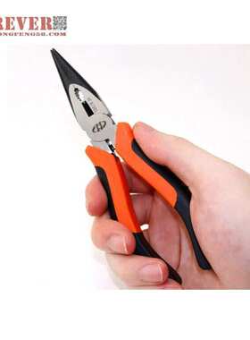 华丰巨箭机修工具工业级日式尖嘴钳6# HF-8111206