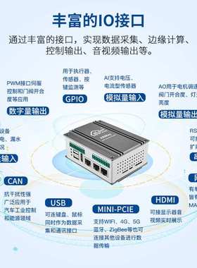钡铼RK3568J工控机 4核A55 1TOPS AI Linux支持SCADA应用高清视频