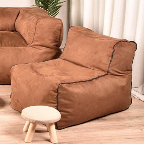 薇思懒人沙发单人中间位组合沙发联合布艺客厅卧室沙发椅双人三人