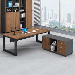 经理办公桌主管桌老板桌简约现代办公室办公家具单人大班台桌子