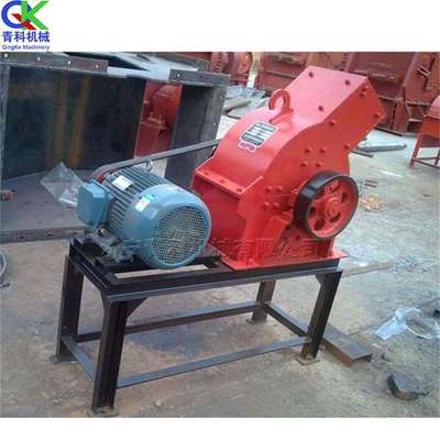 建筑石灰石破碎机小型移动型废料锤碎机煤矸石锤式金属粉碎机
