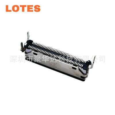 LOTES SFF-8611直立式母座-OCuLink 80PIN 180度8X 808004993