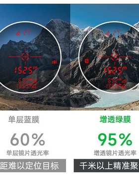 深达威工业测距仪望远镜SW-2000E 高精度红外线测距测高仪2000米