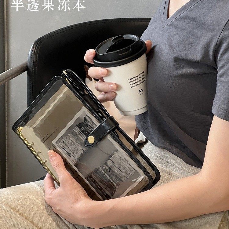 a5活页本a6高颜值本子读书笔记本手账本工作记事本商务日记本