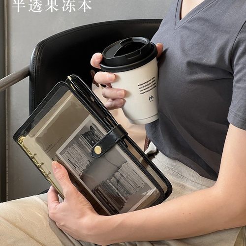 a5活页本a6高颜值本子读书笔记本手账本工作记事本商务日记本