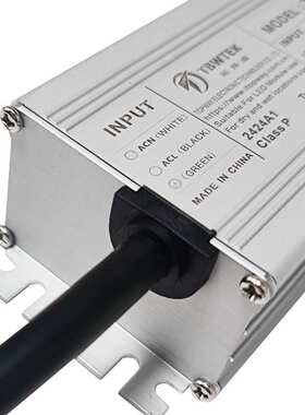 拓邦威100Wled驱动电源防水恒流0-10V调光美欧规LED灯条电流可调