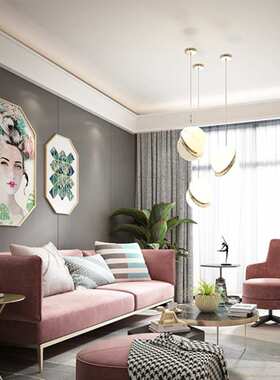 PU线条吊顶灯带线灯槽线客厅餐厅造型顶角线灯池线简约现代风格