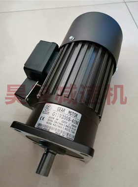 协鸿排屑机马达 G13V400S-150 G11V200S-40M ROTOM立式减速电机