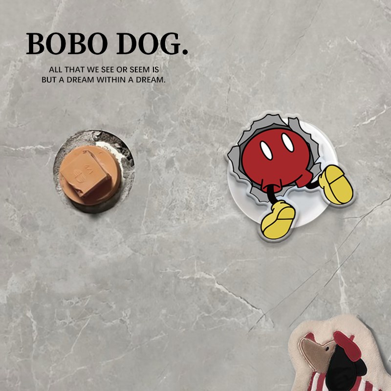 墙洞装饰盖可爱卫生间凸出水管道电线口亚克力遮挡盖美化遮丑神器