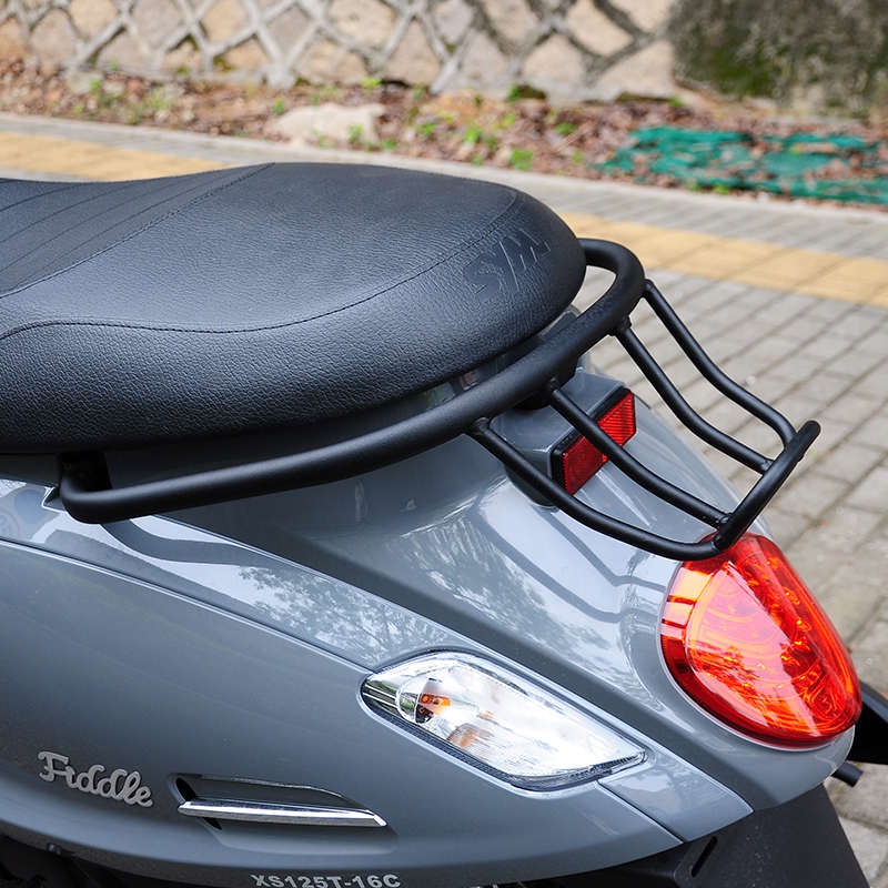 厦杏三阳飞度4fiddle短尾翼 摩托车后尾架加粗扶手架改装配件