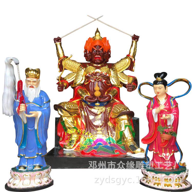 神像厂家直销 火德星君神像 玻璃钢火神爷雕像 祝融神像图片大全