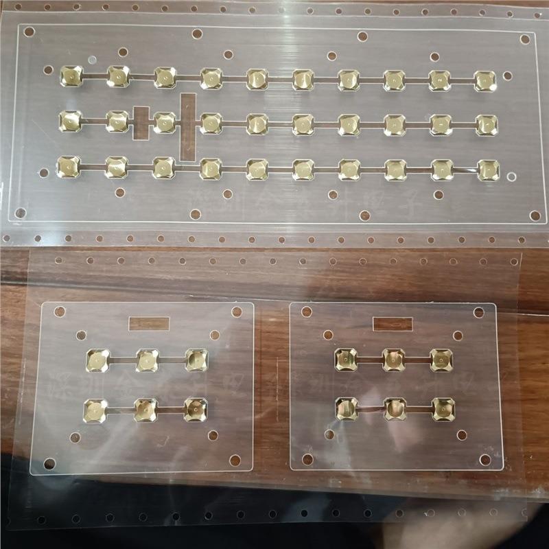 可贴纸背胶十字锅仔片直径,金属弹片按键开关,薄膜按键!