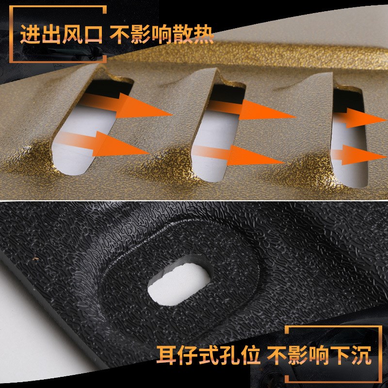 汽车发动机下护板地盘挡板原厂改装08-24M 23款底盘装甲底护板