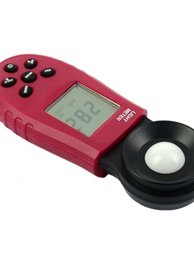 HS1010红色照度计 大量程便携式光照计 电子光度计 测光仪