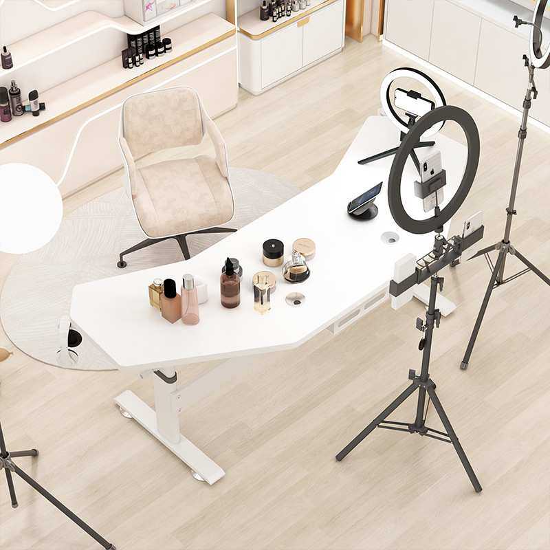 直播桌子主播专用带货展示台升降可移动现代简约电脑桌台式办公桌,玩具/童车/益智/积木/模型,其它,淘宝优惠券,粉丝福利购,淘宝优惠卷