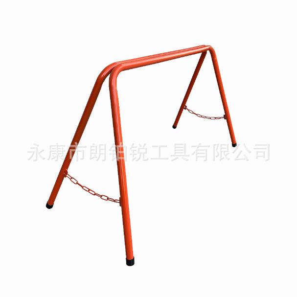 外贸热卖可折叠重型喷塑铁制建筑支撑架锯架操作台锯马一套两个