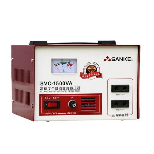 三科SVC-1500VA 1500W电脑冰箱音响稳压器220V厂家