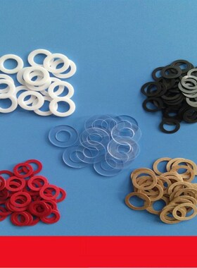 白尼龙垫片绝缘平垫片黑色尼龙垫A圈石墨专业生产各种耐磨四氟平