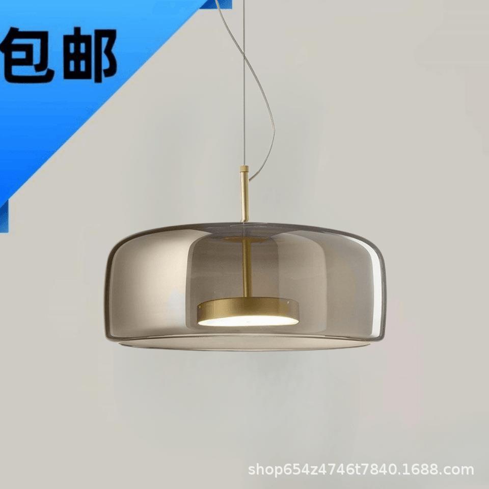 简约现代北欧设计师创意个性餐厅吧台别墅酒店卧室床头玻璃吊灯