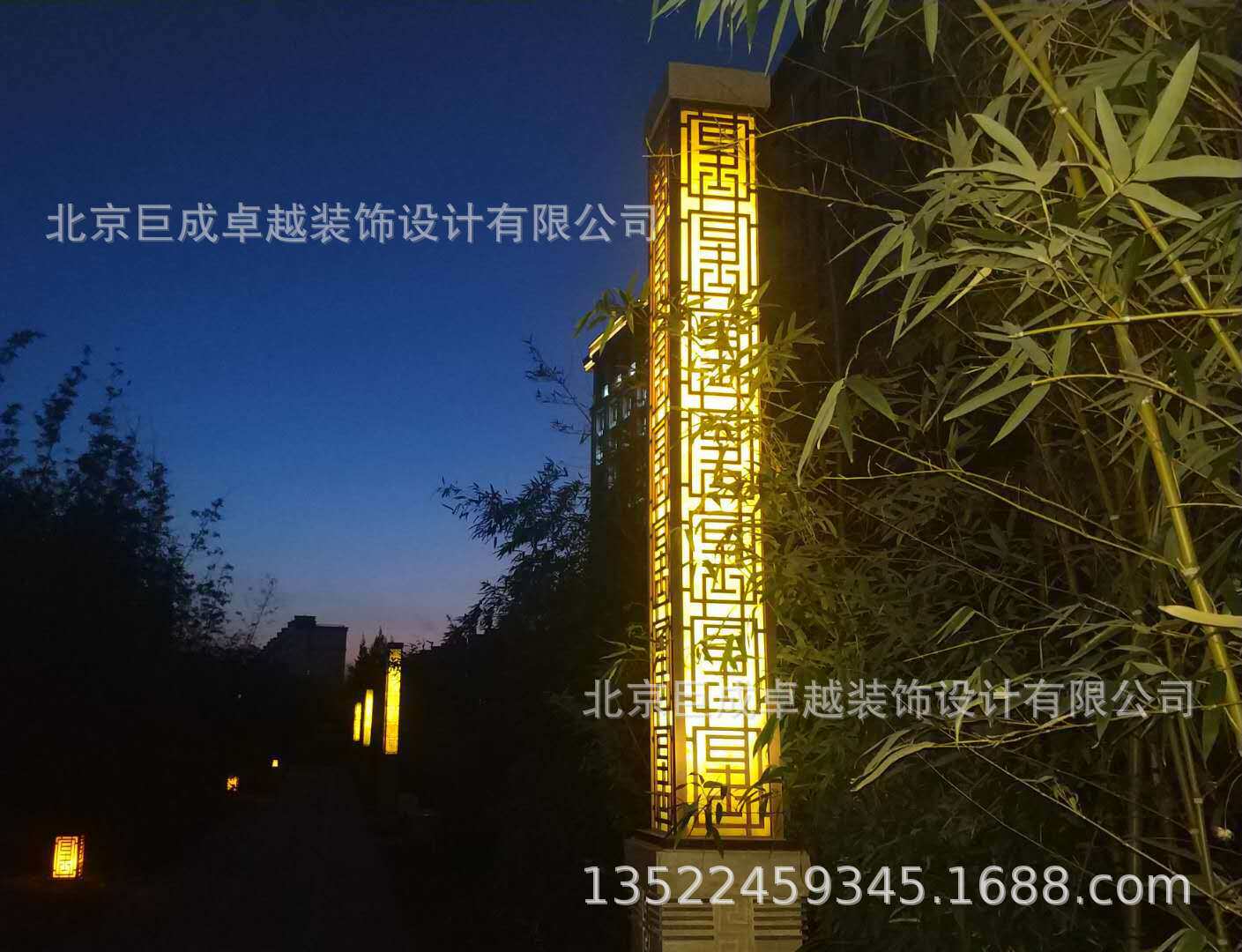 中式复古铜仿云石LED壁灯