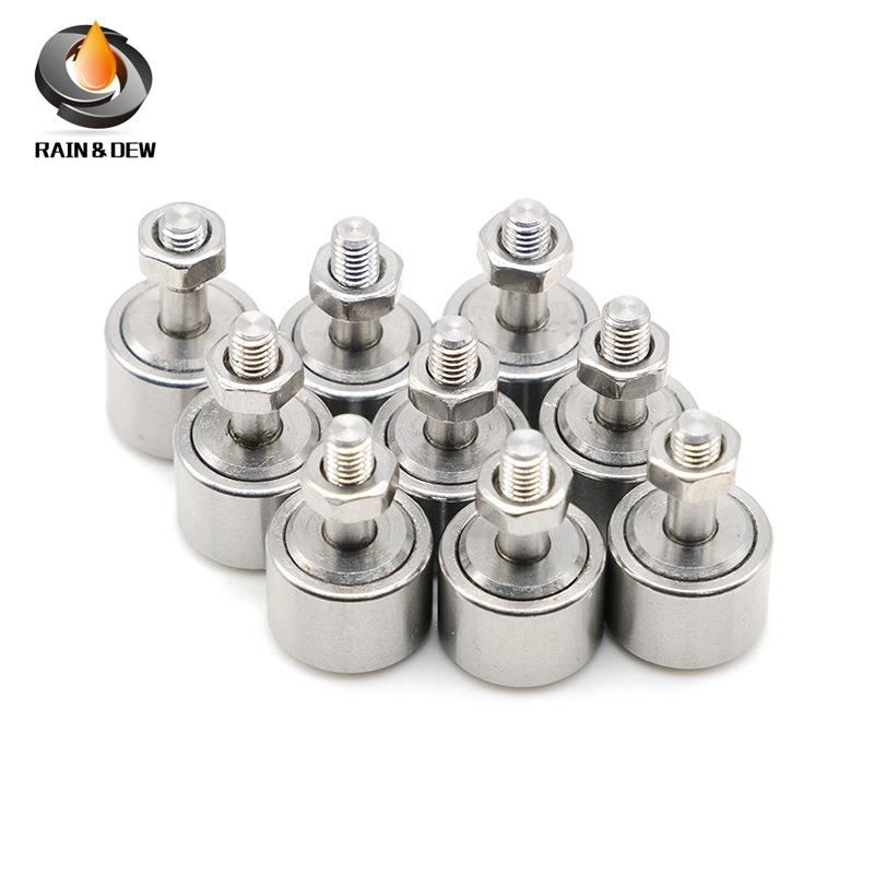 厂家直供440不锈钢凸轮轴承随动器CF3B KR10螺栓滚轮轴承10*17*M3