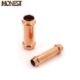 配件接双水管对可调紫铜V型压调接头卡直接头