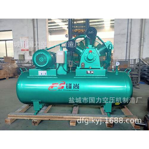 厂家直销W-1.6/10空压机-320L活塞皮带式空气压缩机