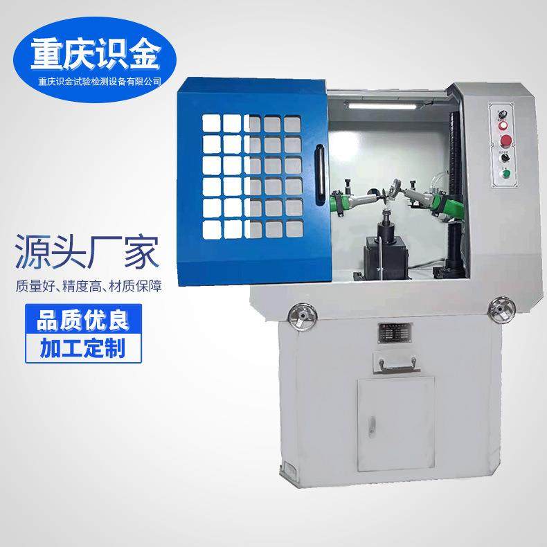 供应SJ-1B4型电动双磨头磨棱刷毛刺倒角机全自动双头倒角机定制