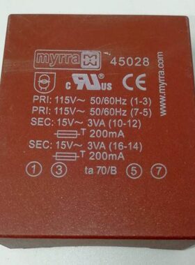 6VA450全新M原装进口23V 流R稳压电源28 2R 整05V隔离变压器AY x1