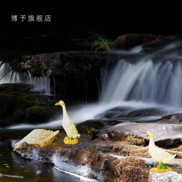 玻璃钢动物造型灯户外防水发光鸭子灯酒店别墅池塘草坪庭院灯装饰,家居饰品,户外/庭院摆件,淘宝优惠券,粉丝福利购,淘宝优惠卷