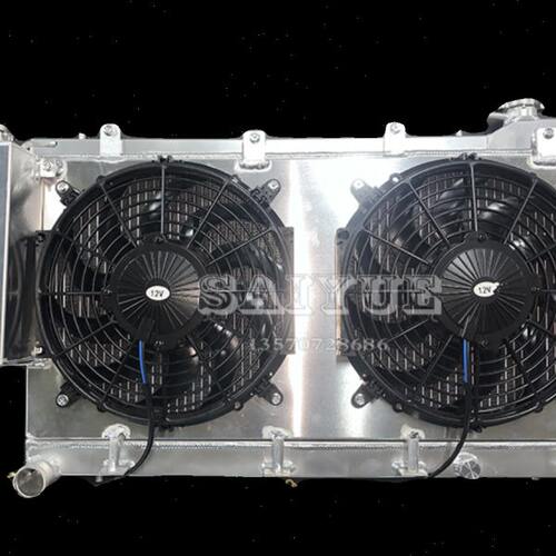 斯巴鲁翼豹 WRX GC8水箱 GC8改装加大加厚水箱 散热器 电子扇
