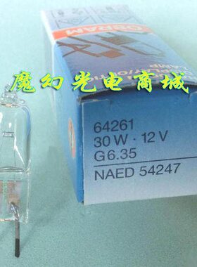 Ws 30欧司朗12V35G6am灯泡26显微镜rO  .64素 卤 灯泡1