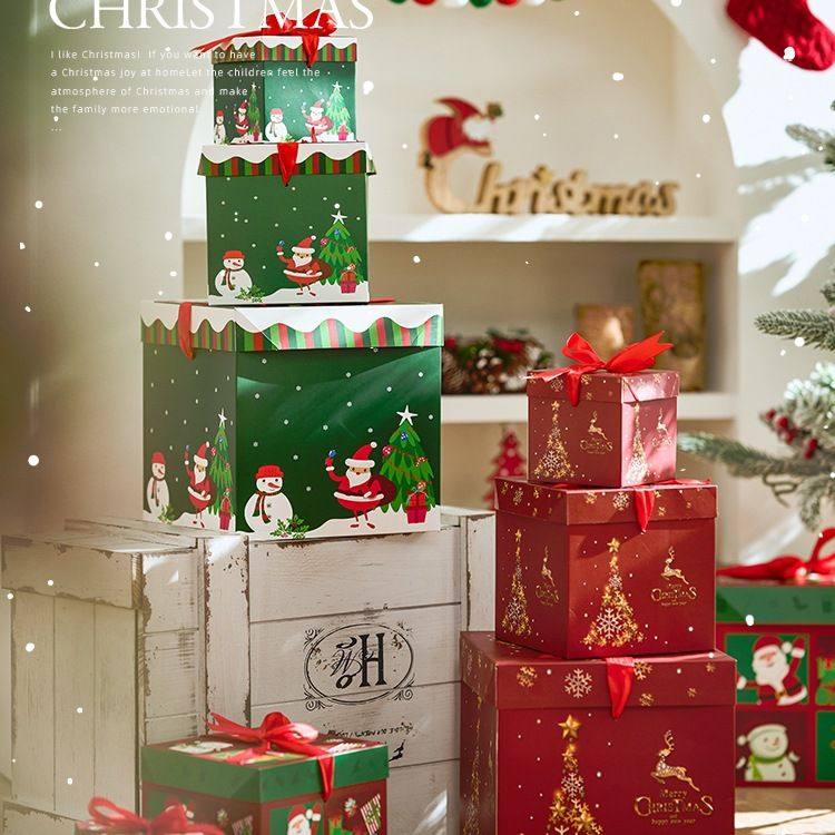 圣诞节圣诞树礼物盒装饰品摆件氛围感店铺圣誔节场景布置装扮道具,节庆用品/礼品,圣诞装饰品,淘宝优惠券,粉丝福利购,淘宝优惠卷