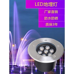 马年LED水下地埋灯水底灯水下灯游泳池壁灯七彩户外防水不锈2026