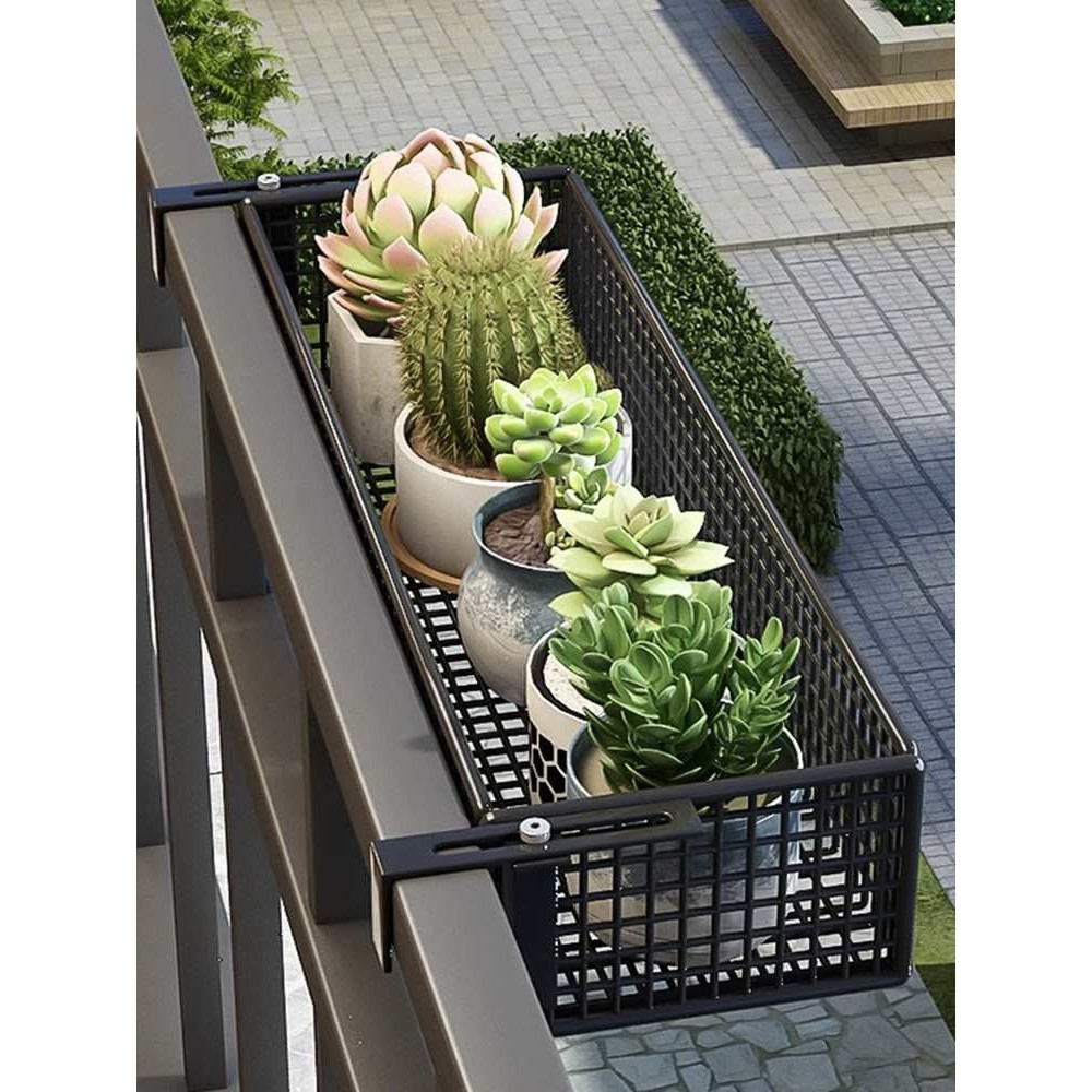 窗台置物架窗外阳台花架护栏杆挂篮架悬挂式多肉绿萝花盆铁艺托架,住宅家具,花架/花几,淘宝优惠券,粉丝福利购,淘宝优惠卷