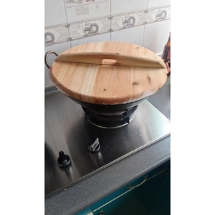 传统纯手工杉木锅盖家用土灶圆形炒锅大锅盖农村水缸盖