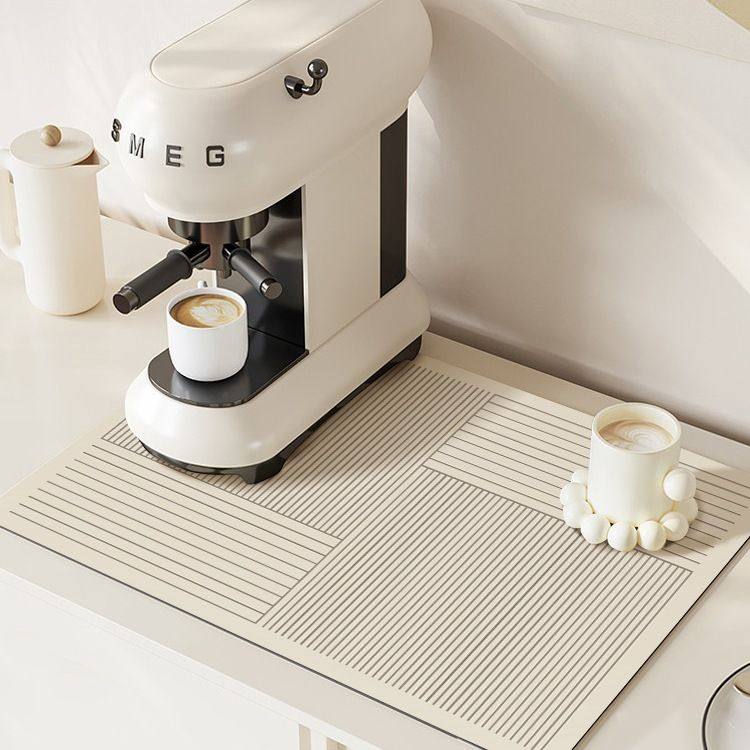 厨房台面吸水垫咖啡机防滑沥水垫防水餐桌垫小块吧台隔热杯垫