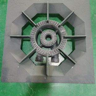 低汤灶炖汤灶台炉芯炉头矮汤炉铸铁炉板汤桶灶铁架吊汤锅出火头