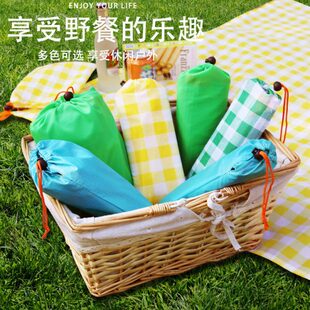 野炊沙滩口袋防潮垫公园便捷野餐垫露营帐篷游野餐布户外春隔脏