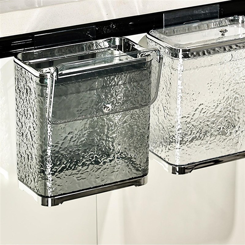 厨房家用垃圾桶i壁挂式专用免弯腰厨余带盖卫生间厕所垃圾桶