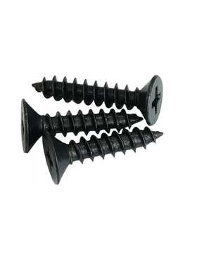 黑色自攻螺丝M4*8-45 煲黑 KA十字沉头螺丝 电子小螺丝