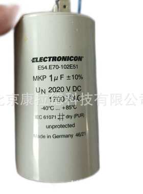 ELECTRONICON  E62.F10-501B20电容E62.G14-503G10 原厂