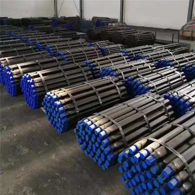 地质勘探圆钻杆摩擦焊接探水钻杆探瓦斯螺旋73刻槽钻杆钻具