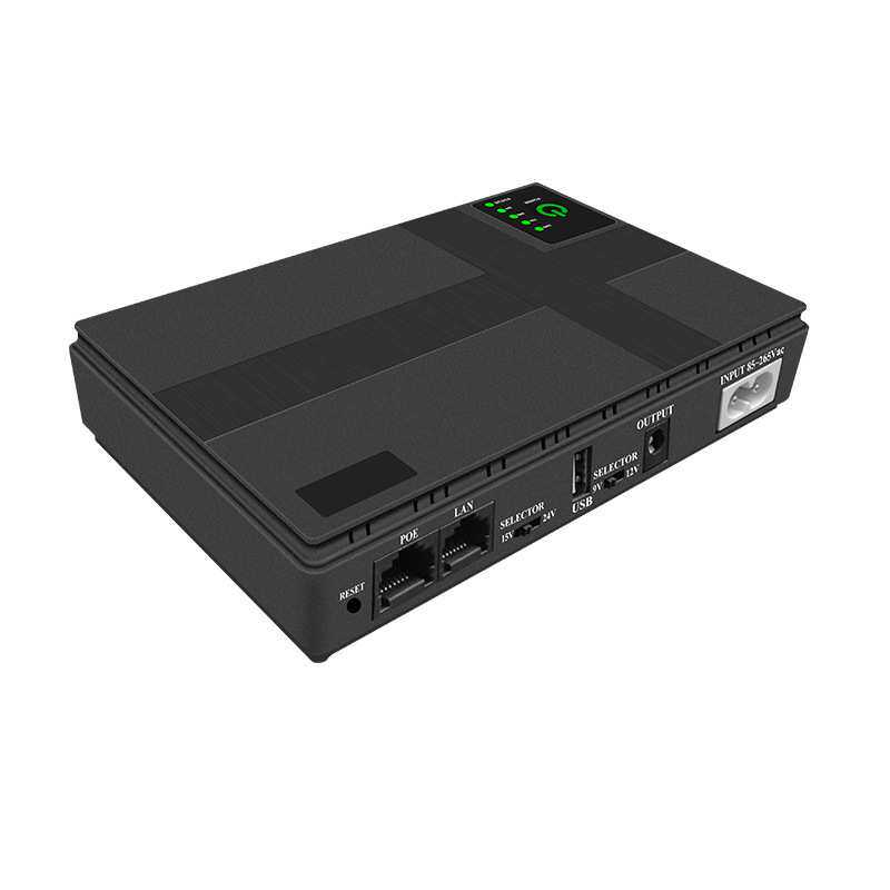 不间断电源直流备用电源迷你DC UPS路由器光猫内置电池POE5V9V12V