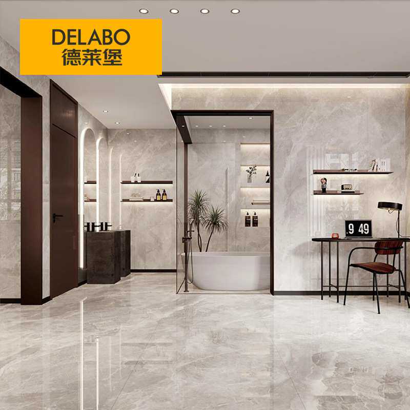 德莱堡 新品1000x2000通体大理石防滑耐磨别墅自建房地砖