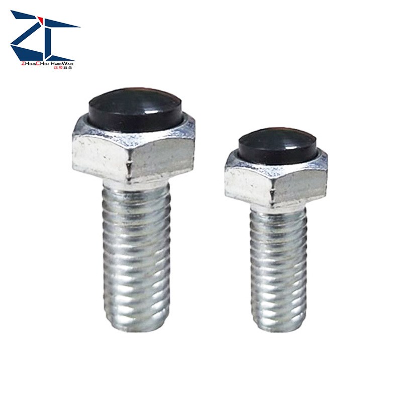 TDC21碳钢六角型止动螺栓q调整块防撞缓冲器USRTH4/5/6-15/20/25/