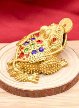 店铺办公室乔迁新居金蟾吉祥物