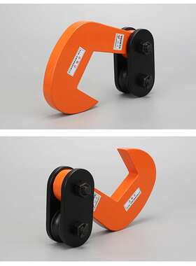 厂家 PDQ单板吊钳 钢板夹具吊钩1T2T3T5T8T水平模锻钢板吊钳