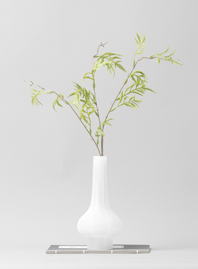 新中式琉璃花瓶玻璃展示罩摆件样板房间K隔断书房茶室家居软装饰